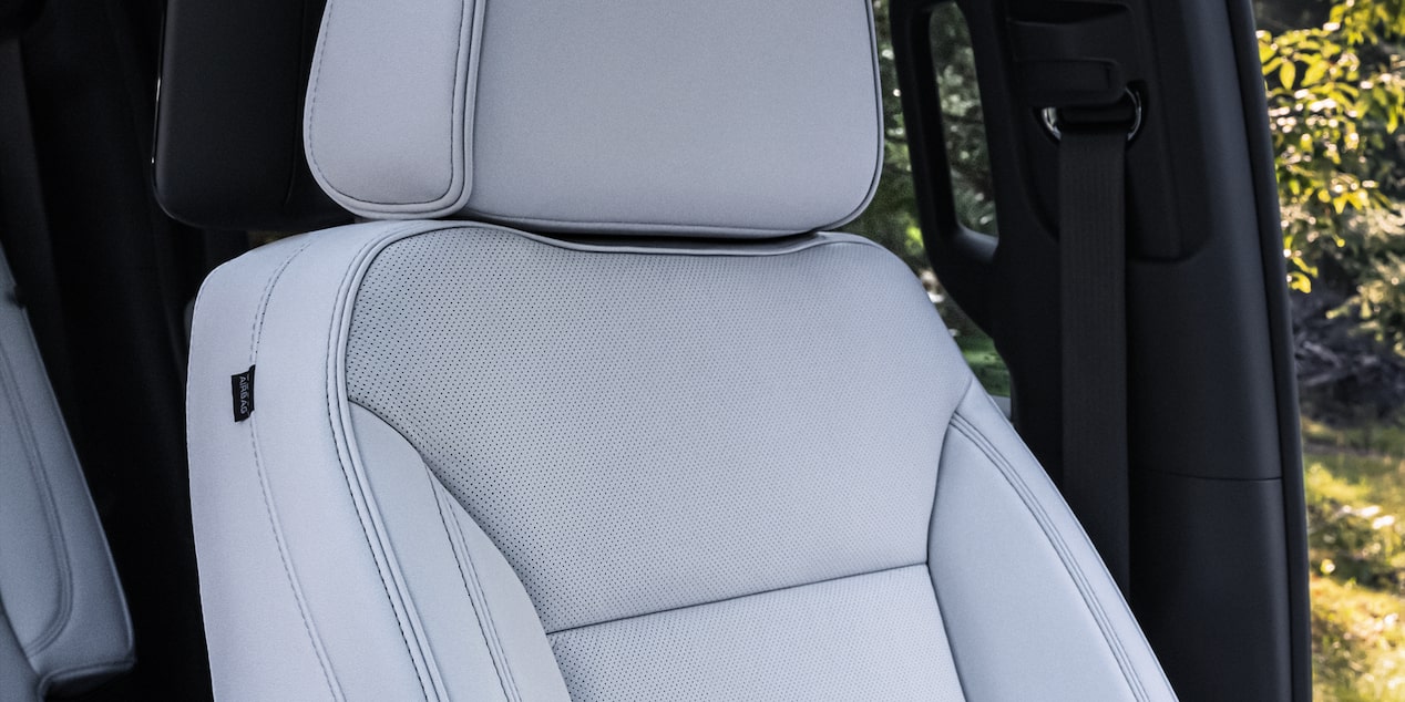 Close-up of the Premium Seating in the 2026 Chevy Suburban