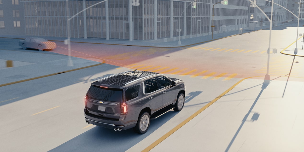 A Video Demonstration of the 2026 Chevrolet Suburban Automatic Emergency Braking Safety Feature
