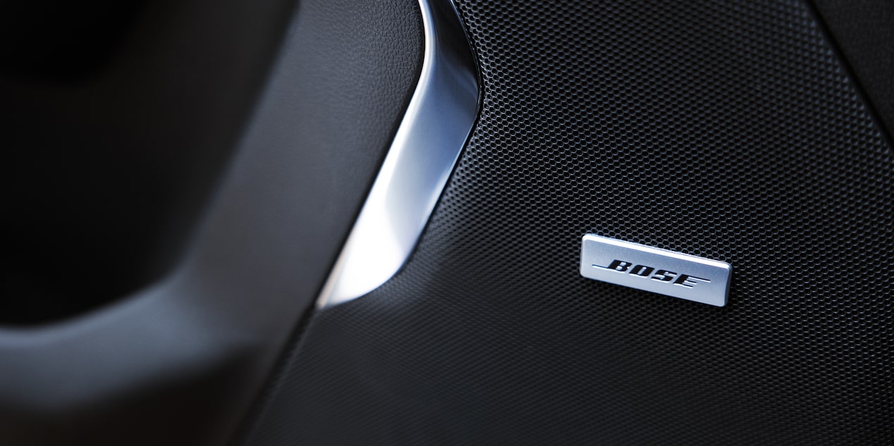 Close-up of the 2026 Chevy Tahoe Bose Sound System Speaker
